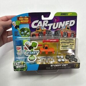 CarTuned Custom Shop Series 1 1987 Chevy C10 Truck Cast Your Own Wheels‎ Kit NIB
